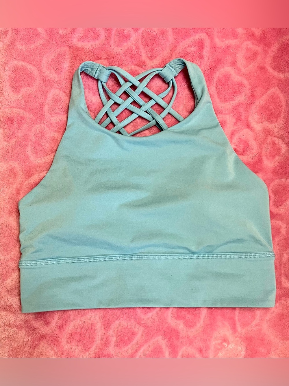 Lululemon Free To Be Wild High Neck Spirts Bra (size 8 Lulu)